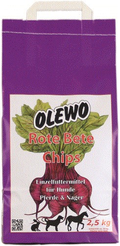 OLEWO Rote Bete Chips - natürliche Spurenelemente 