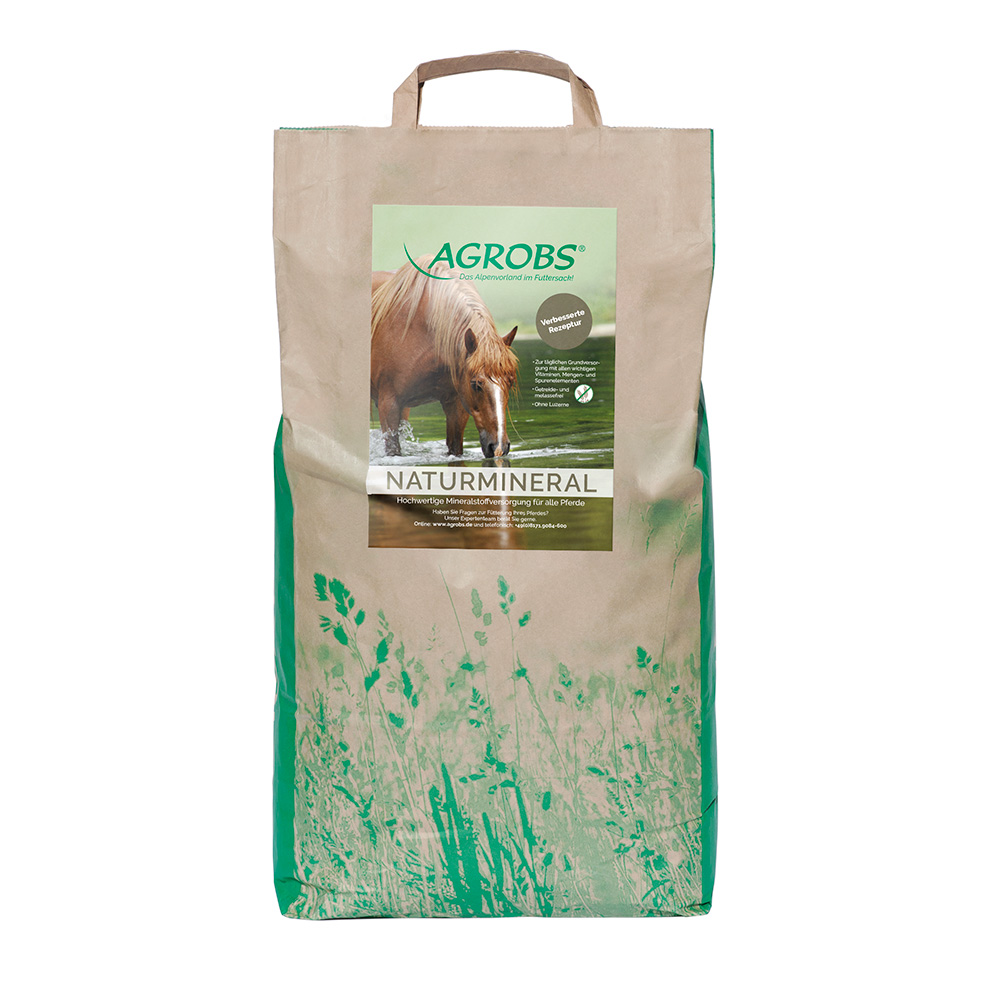 Agrobs - Naturmineral - Hochwertige Mineralstoffe und Vitamine für alle Pferde