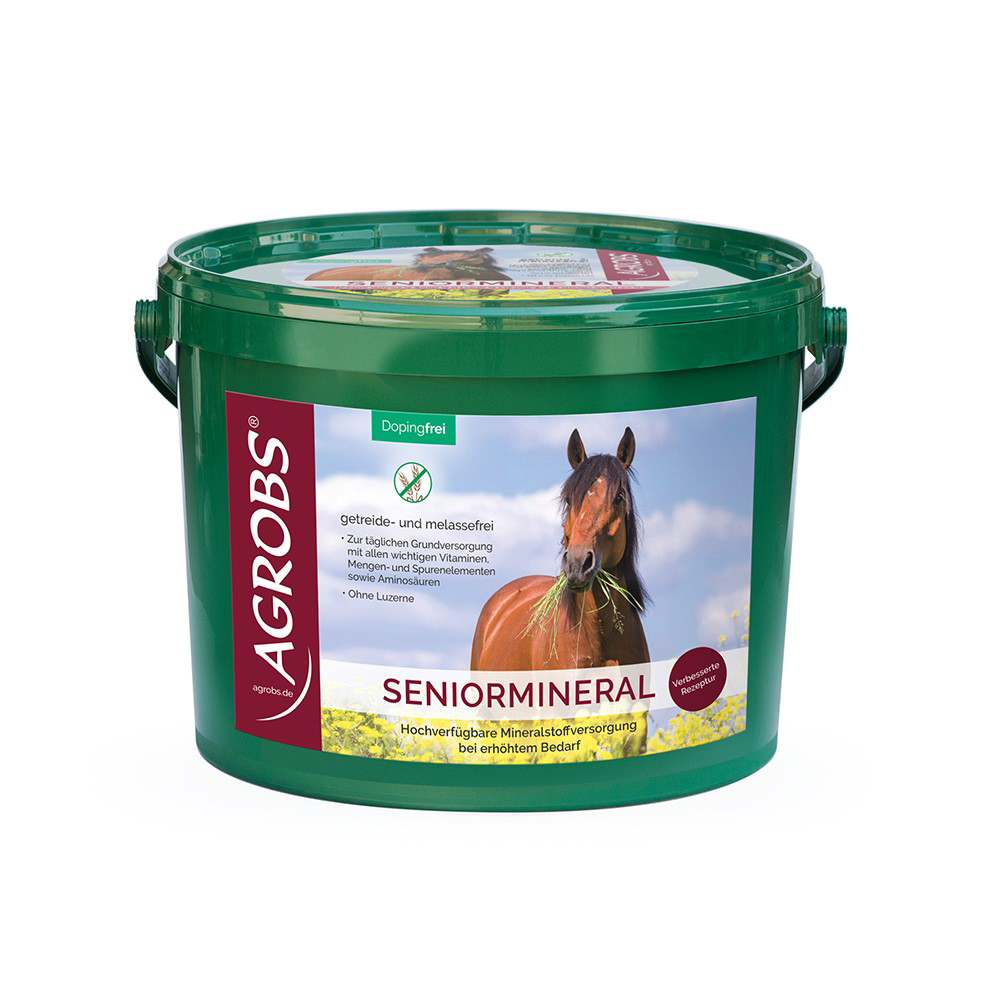 Agrobs - Seniormineral -  Hochverfügbare Mineralstoffversorgung für Pferde-Senioren