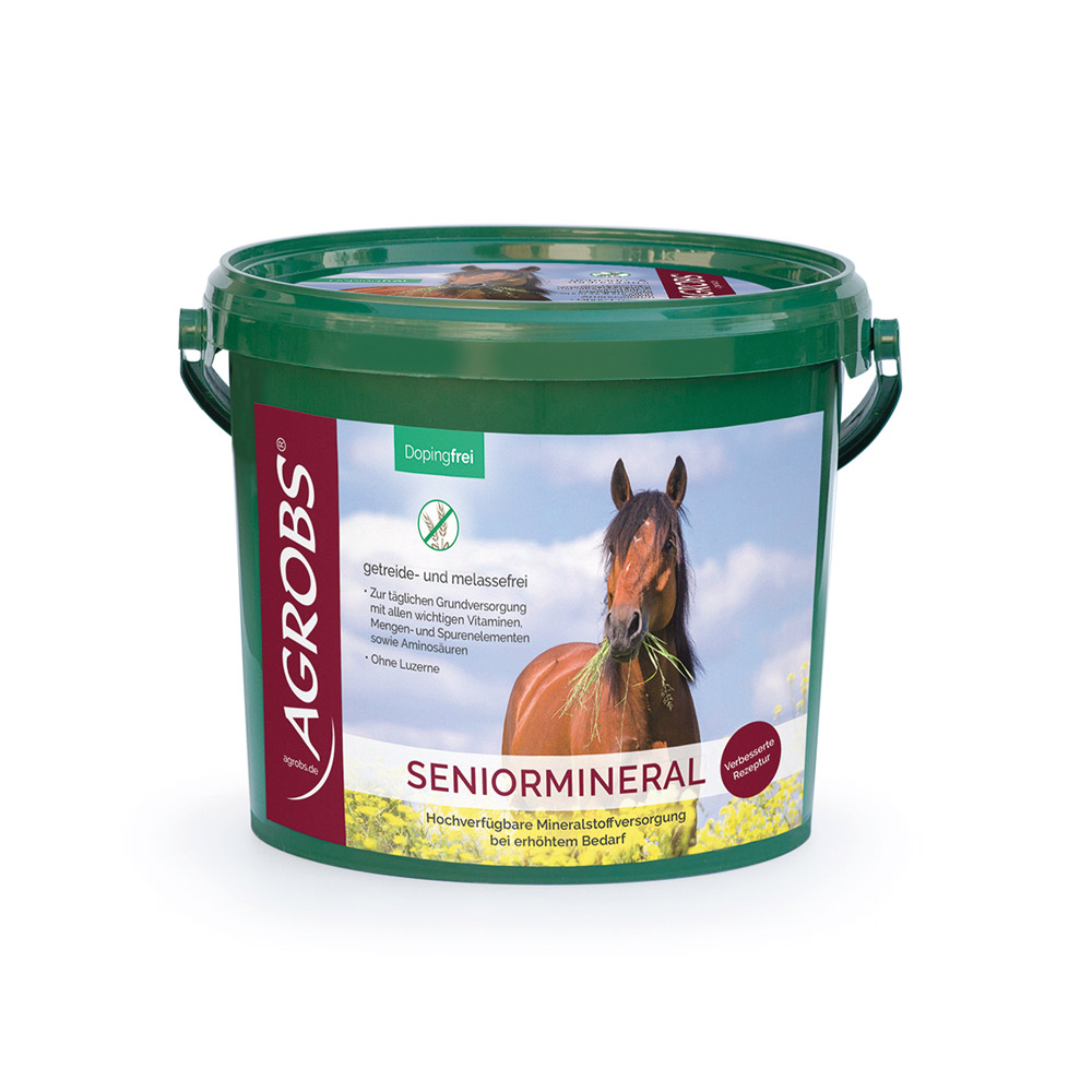 Agrobs - Seniormineral -  Hochverfügbare Mineralstoffversorgung für Pferde-Senioren